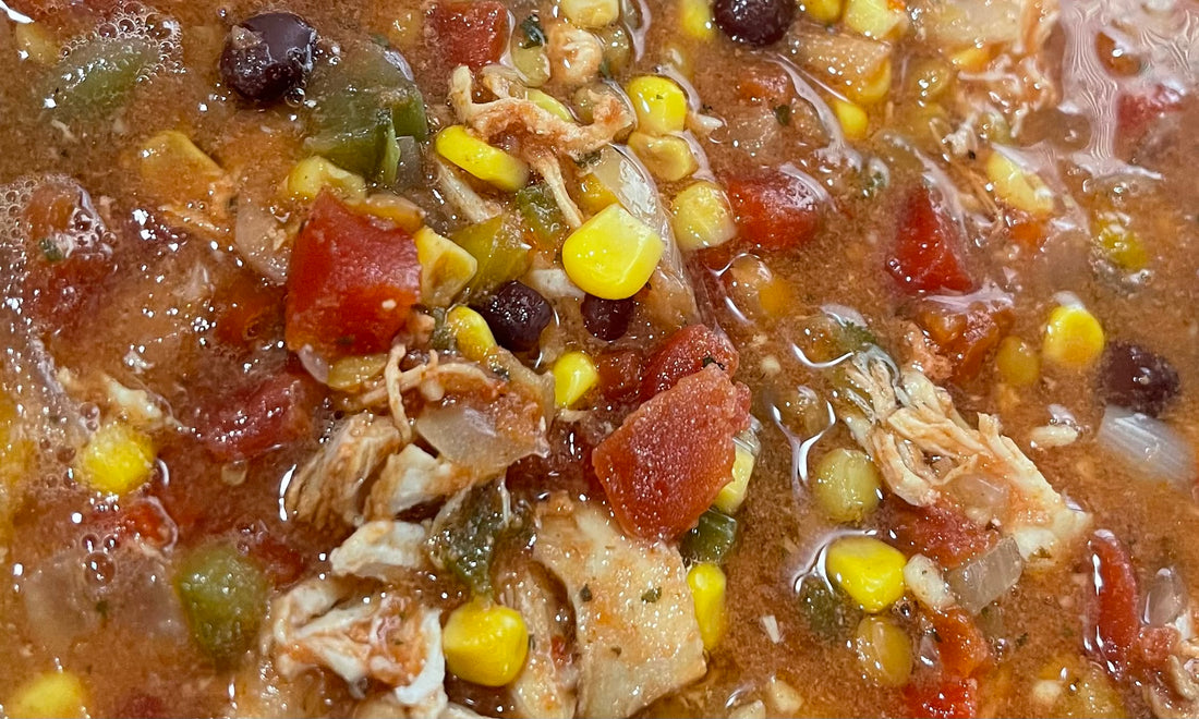 Random Pantry Taco Soup